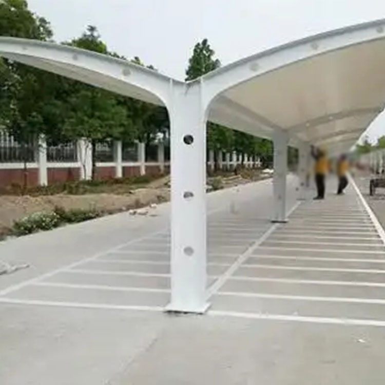 龙陵县膜结构电动车棚