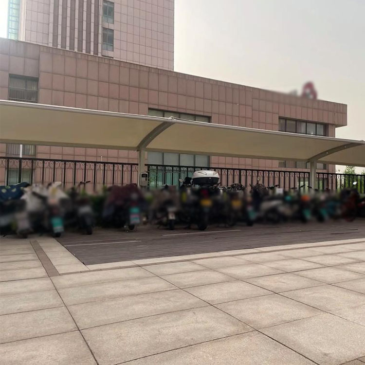 龙陵县膜结构电动车棚