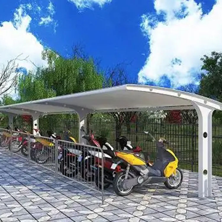 龙陵县膜结构电动车棚